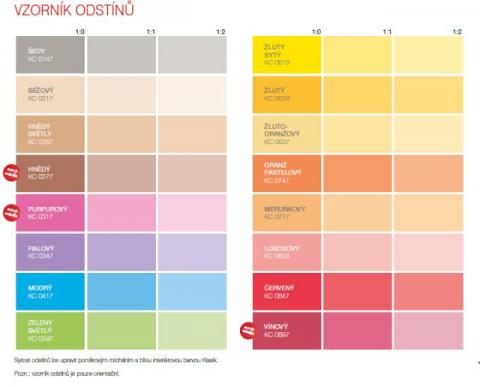 Vzorník barev Het Klasik Color - Vzorník barev Het Klasik Color