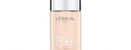 Vzorník barev Loreal True Match make-up - 1.N Ivory