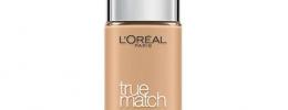 Vzorník barev Loreal True Match make-up - 3.5N Peach