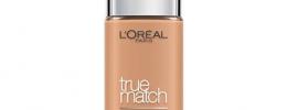 Vzorník barev Loreal True Match make-up - 4.5N True Beige